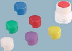 Colour coded inserts for cryotubes